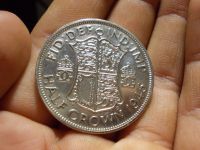Лот: 16849901. Фото: 2. Шикарные Пол Кроны 19145 года... Монеты