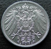 Лот: 11550729. Фото: 2. Германия монета 1 марка 1915 год... Монеты