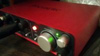Лот: 6755162. Фото: 2. звуковая карта usb focusrite scarlett... Профессиональный звук