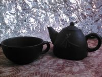 Лот: 4968111. Фото: 2. Чайник и чашка. Посуда, кухонная утварь