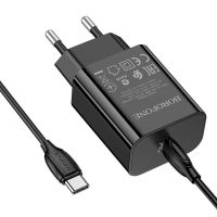 Лот: 22145296. Фото: 3. СЗУ BOROFONE BA-65A USB-C+TYPE-C... Смартфоны, связь, навигация