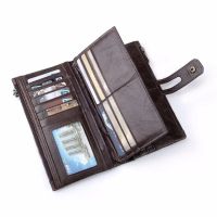 Лот: 11877946. Фото: 4. Кожаное портмоне Мюнхен (клатч... Красноярск