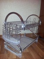 Лот: 3661199. Фото: 2. Сушилка-подставка для посуды. Домашний быт