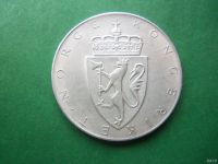 Лот: 18288487. Фото: 2. Норвегия 10 крон 1964 г. 150 лет... Монеты