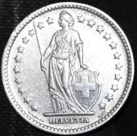 Лот: 15038339. Фото: 2. Швейцария. 2 франка. 1948 год... Монеты