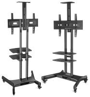 Лот: 18219471. Фото: 3. Стойка под ТВ Onkron TS1552 Black. Мебель