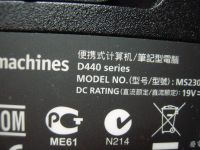 Лот: 6758470. Фото: 8. Корпус ноутбука eMachines D440...