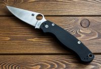 Лот: 1264215. Фото: 2. Spyderco Paramilitary 2 C81GP2. Охота