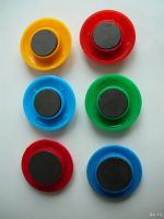 Лот: 18361051. Фото: 3. Магниты цветной пластик d 4 см... Компьютеры, оргтехника, канцтовары