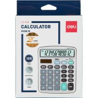 Лот: 25013340. Фото: 3. Калькулятор DELI 12 разр., металл... Компьютеры, оргтехника, канцтовары