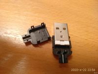 Лот: 15869602. Фото: 2. USB штекер в корпусе. Радиодетали  (электронные компоненты)