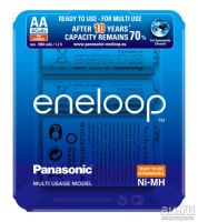 Лот: 4216873. Фото: 2. АА аккумуляторы Panasonic Eneloop... Аксессуары