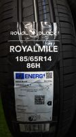 Лот: 23330436. Фото: 2. Royal Black Royal Mile 185/65... Шины, Диски