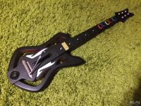 Лот: 8666370. Фото: 2. Гитара Guitar Hero PS3 с диском. Игровые приставки, консоли, видеоигры