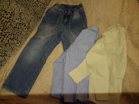 Лот: 7184898. Фото: 2. джинсы + 2 рубахи. Одежда и аксессуары