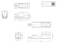 Лот: 19404575. Фото: 5. Разъём штекер USB type B, USB...