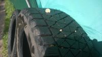 Лот: 10109504. Фото: 3. bridgestone blizzak dm v2 225... Авто, мото, водный транспорт