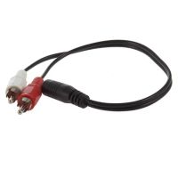 Лот: 4185689. Фото: 3. 3,5 Jack female 3pin. в 2x RCA... Бытовая техника