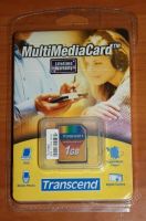 Лот: 91215. Фото: 3. флешка 1gb transcend multimediacard... Компьютеры, оргтехника, канцтовары
