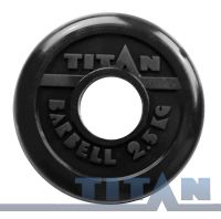 Лот: 4237152. Фото: 2. Блин обрезиненный черный d-31mm... Тяжелая атлетика