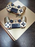 Лот: 21588515. Фото: 3. Приставка PlayStation 4 Slim Gold... Компьютеры, оргтехника, канцтовары