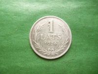 Лот: 25807788. Фото: 3. Латвия 1 лат 1924 г.,серебро. Коллекционирование, моделизм