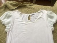 Лот: 9832948. Фото: 2. Белая блузка с шифоновым рукавом... Женская одежда