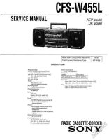 Лот: 5717882. Фото: 6. Продам магнитолу Sony CFS-W455L