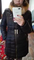 Лот: 8402260. Фото: 2. Пуховик на тинсулейте с натуральным... Женская одежда