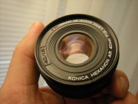 Лот: 12433512. Фото: 2. обьектив Konica Hexanon AR 40... Фото, видеокамеры, оптика