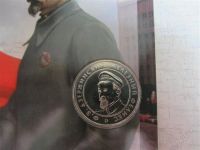 Лот: 2080520. Фото: 2. Ф.Э.Дзержинский Жетон ММД в открытке. Значки, медали, жетоны