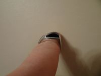 Лот: 6836104. Фото: 4. кольцо мужская печатка с камнями...