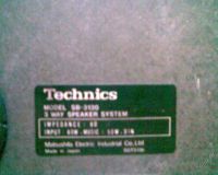 Лот: 118662. Фото: 2. 2 колонки TECHNICS по 80 ват. Аудиотехника