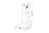 Лот: 24001532. Фото: 2. Вытяжка LEX Briz 600 Inox. Крупная бытовая техника