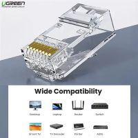 Лот: 25415636. Фото: 2. Коннектор RJ45 UGREEN NW120 (60558... Комплектующие