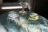 Лот: 16228739. Фото: 2. стеклянный звонкий стакан. Посуда, кухонная утварь