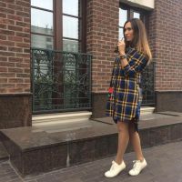 Лот: 8292511. Фото: 2. Платье клетка новое. Женская одежда