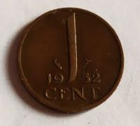 Лот: 25192856. Фото: 2. Нидерланды 1 цент 1952 Юлиана. Монеты
