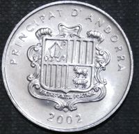 Лот: 11222687. Фото: 2. Страны Запада (9018) Андорра. Монеты