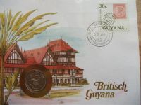 Лот: 10064606. Фото: 8. Монета 25 цент Британская Гайана...