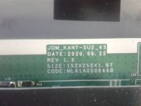 Лот: 20029173. Фото: 2. MAIN JDM_KANT-SU2_43,BOE1430WQ1... Запчасти для бытовой техники