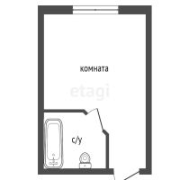 Лот: 24425211. Фото: 12. Продам 1-комн. кв. 18.7 кв.м...