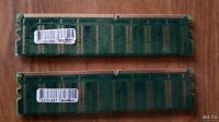 Лот: 10652614. Фото: 2. Память ддр1 DDR PC3200 1Gb (512x2... Комплектующие