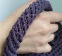 Лот: 15912978. Фото: 2. Сумка-саквояж женская ручной работы. Вязание, шитье