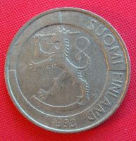 Лот: 1589467. Фото: 2. (№800) 1 марка 1993 (Финляндия... Монеты