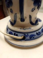 Лот: 25899203. Фото: 3. Фарфоровая лампа. Коллекционирование, моделизм