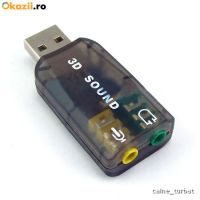 Лот: 4920656. Фото: 6. Внешняя звуковая карта USB 3D...