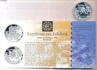Лот: 5919753. Фото: 2. Люксембург 20 евро 1998 1300 лет... Монеты