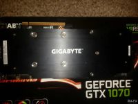 Лот: 8755628. Фото: 2. GTX 1070 G1 gaming Обмен. Комплектующие