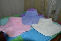 Лот: 6994630. Фото: 2. Манишка детская вязаная. Одежда и аксессуары